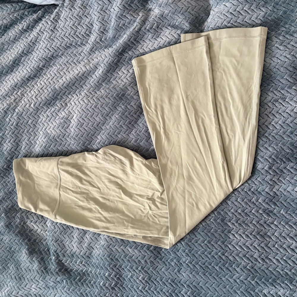 Women’s Lululemon Olive Mini Flare Leggings